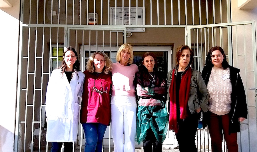 Εμβολιασμοί παιδιών Ρομά στο Αλιβέρι