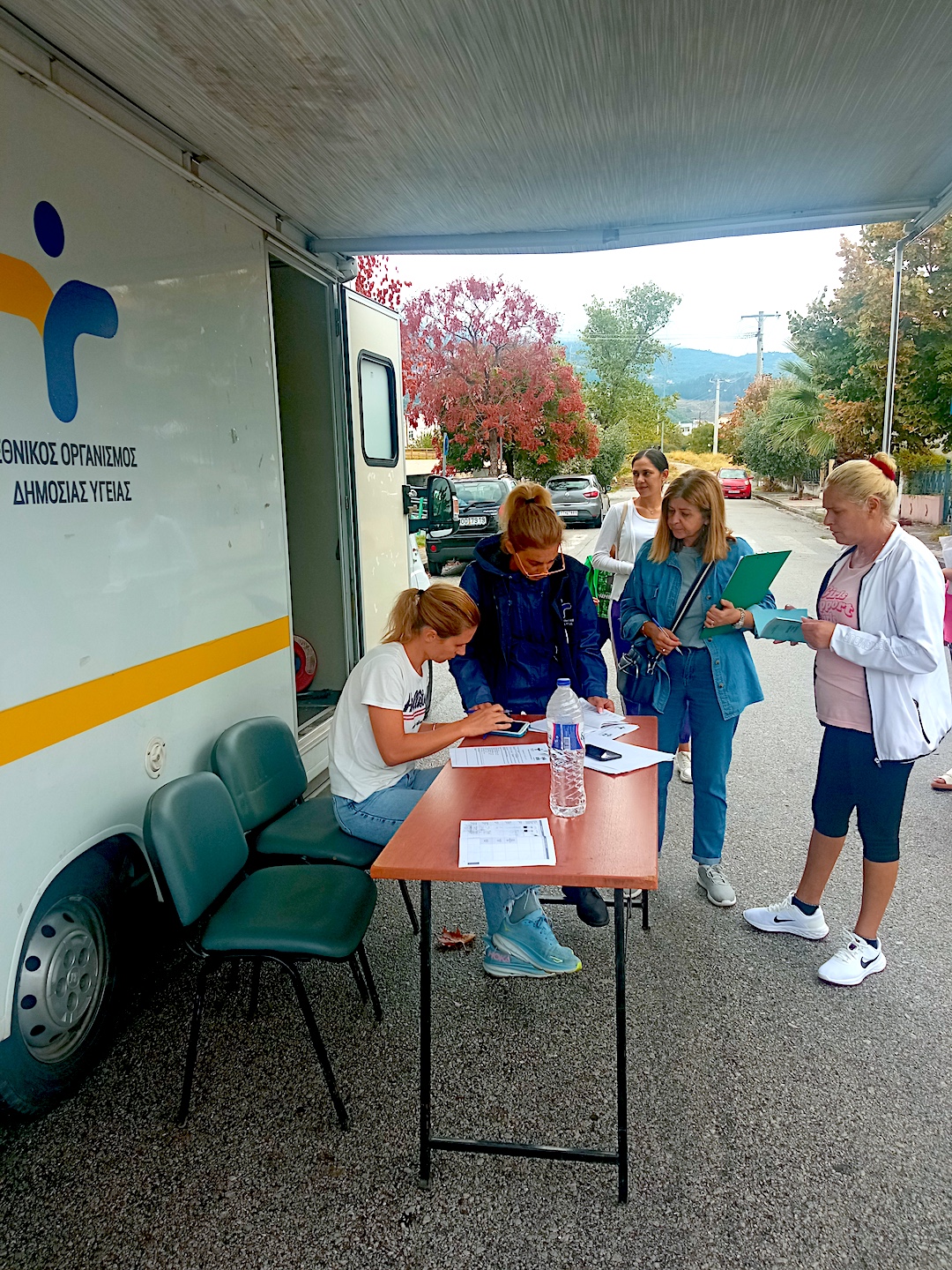 Εμβολιασμοί Παιδιών για την Ιλαρά στο Παράρτημα Ρομά Αγ. Παρασκευής (ΕΣΠΑ 2021-'27)